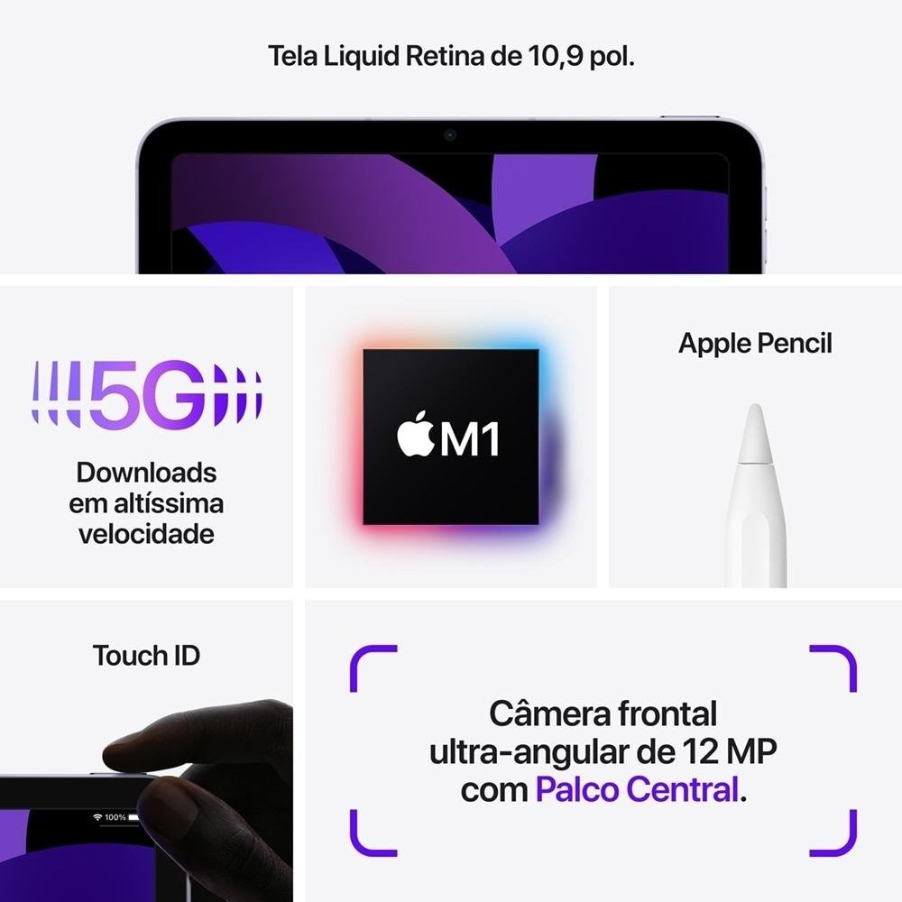 Apple iPad Air (5ª geração, Wi-Fi, 256 GB)