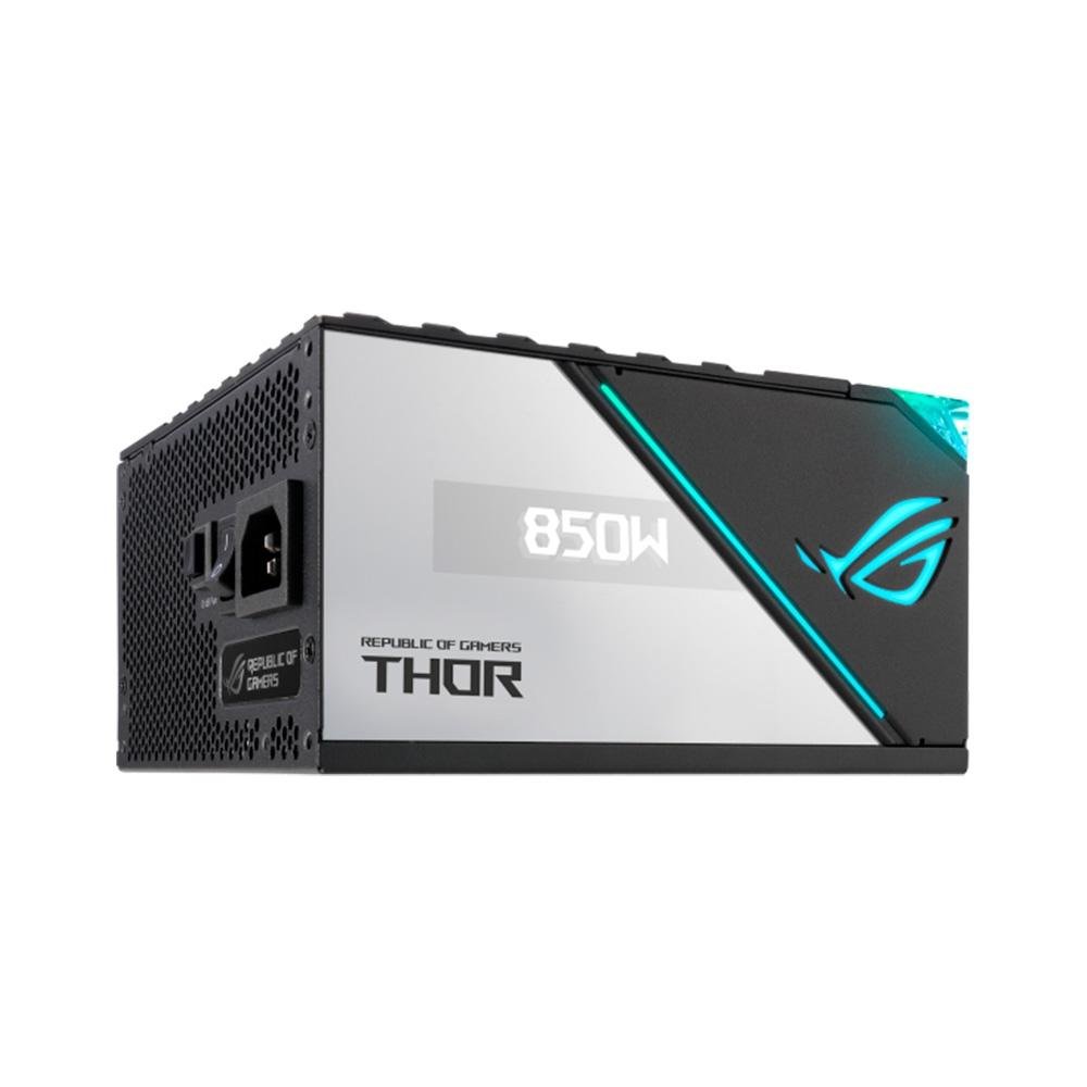 Fonte Asus Rog Thor 850P2 Gaming, 850W | KaBuM!