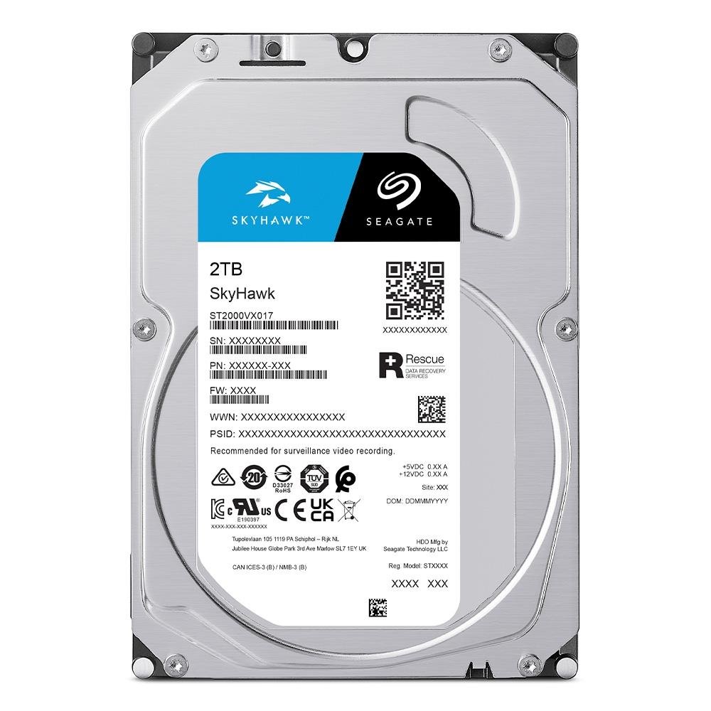 Seagate Skyhawk Lite 2TB HDD(ほぼ未使用)-2 HD Seagate Skyhawk 2TB, 256MB | KaBuM!