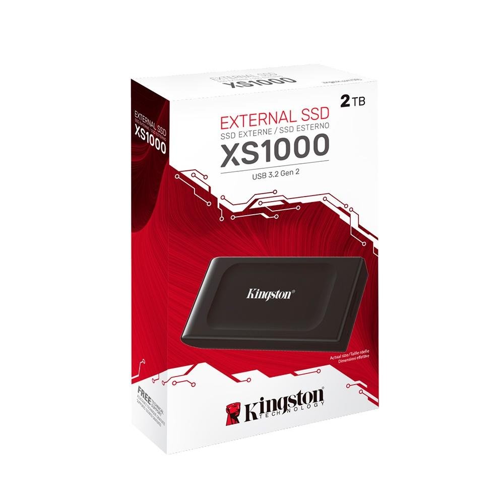 SSD Externo Portátil Kingston 2TB | KaBuM!