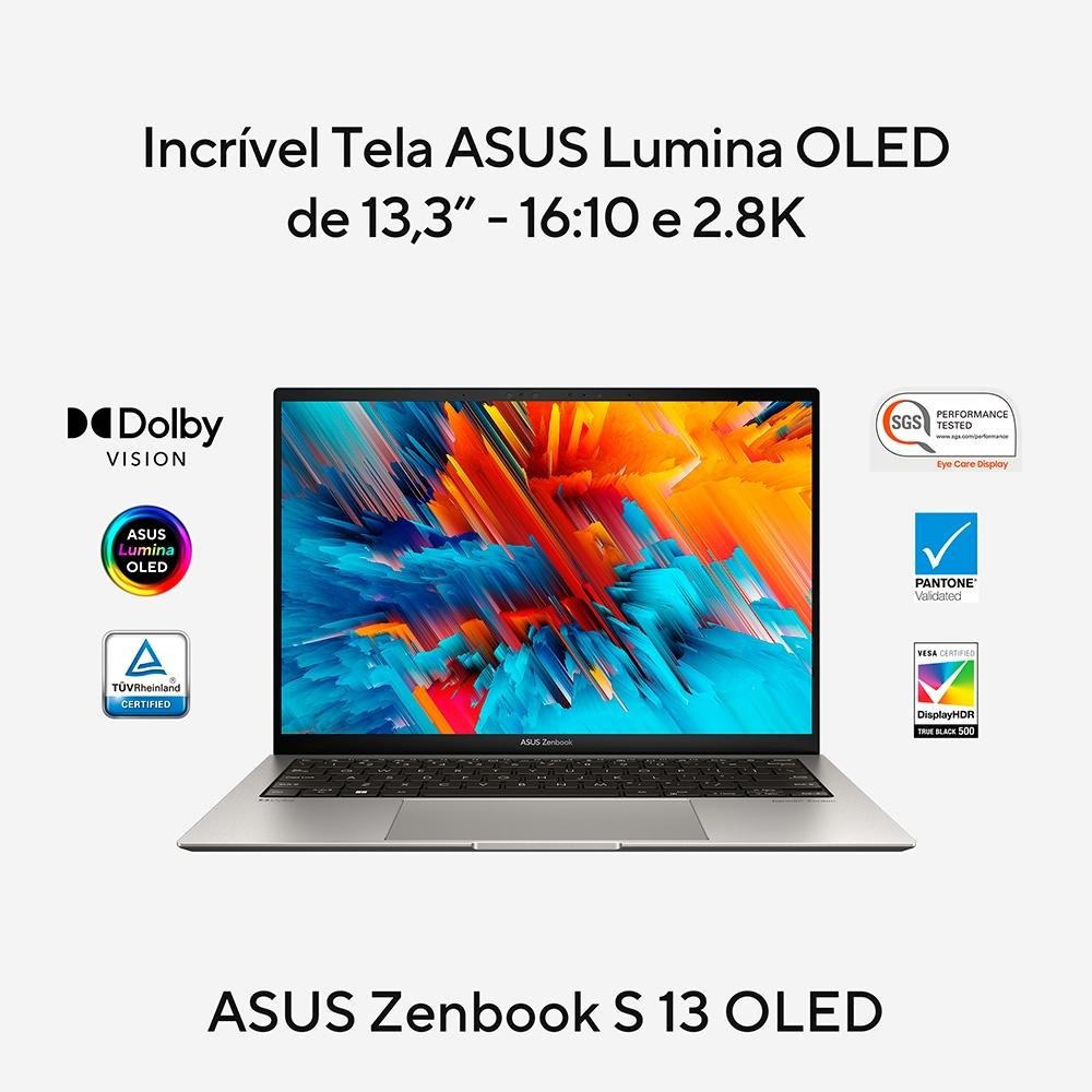 Notebook ASUS Zenbook S 13 UX5304 | KaBuM!