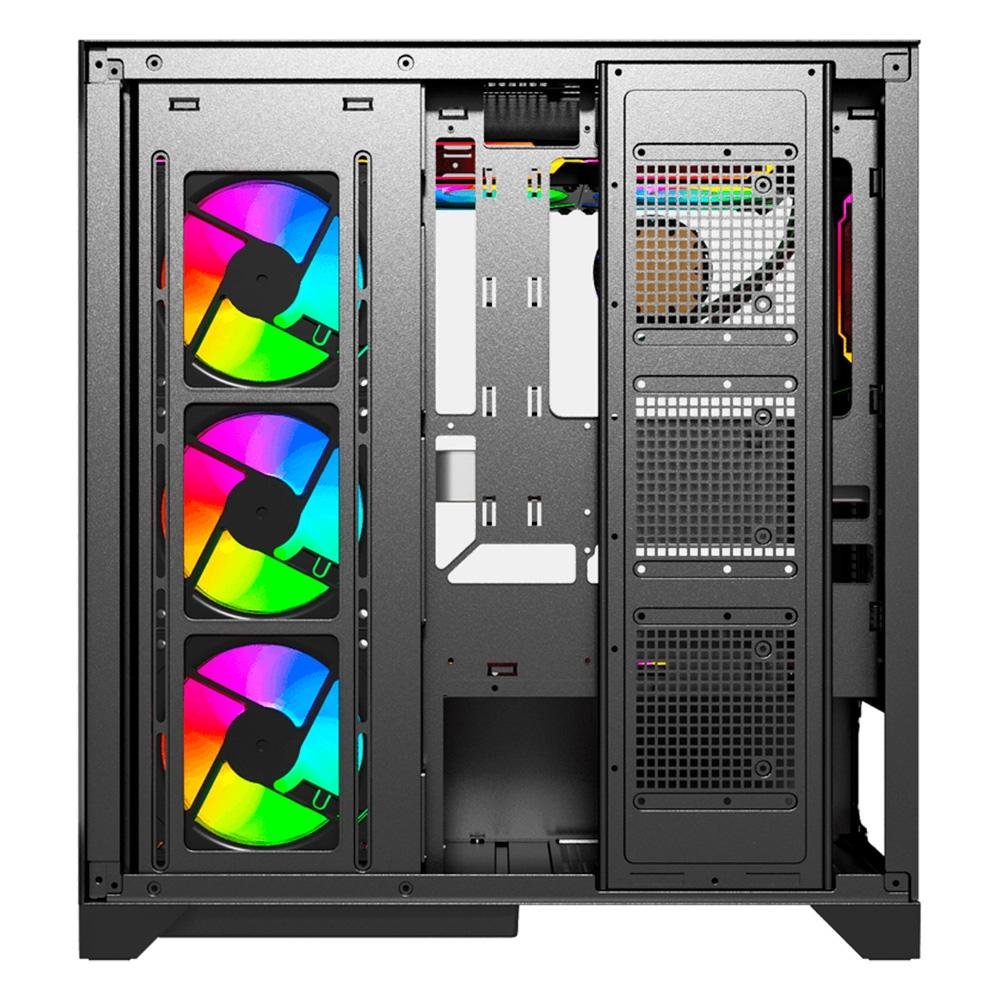 Gabinete Galax Alpha Black, Mid Tower | KaBuM!