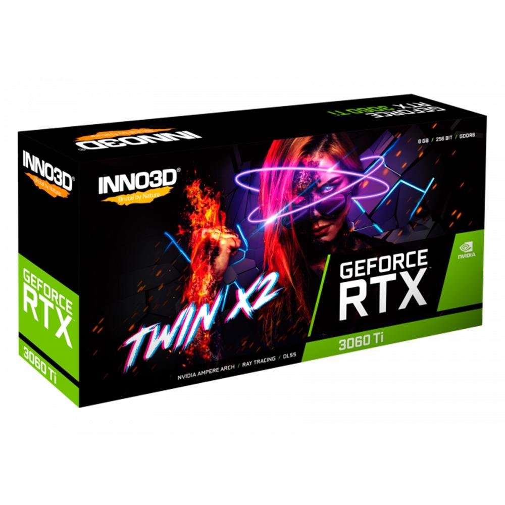 Placa de video RTX3060 Ti Twin X2 LHR | KaBuM!