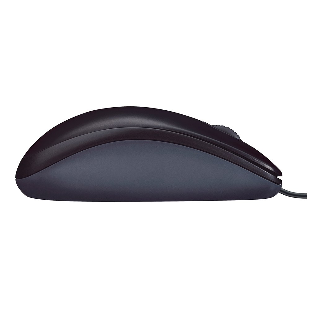 Mouse com fio USB Logitech M90 com Design Ambidestro e Facilidade Plug and Play - 910-004053