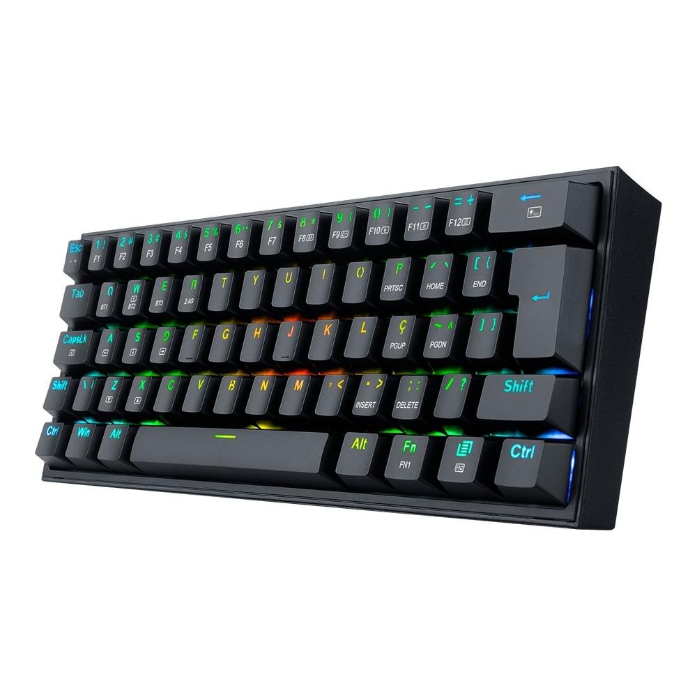 Teclado Mecânico Gamer Redragon Fizz Pro | KaBuM!
