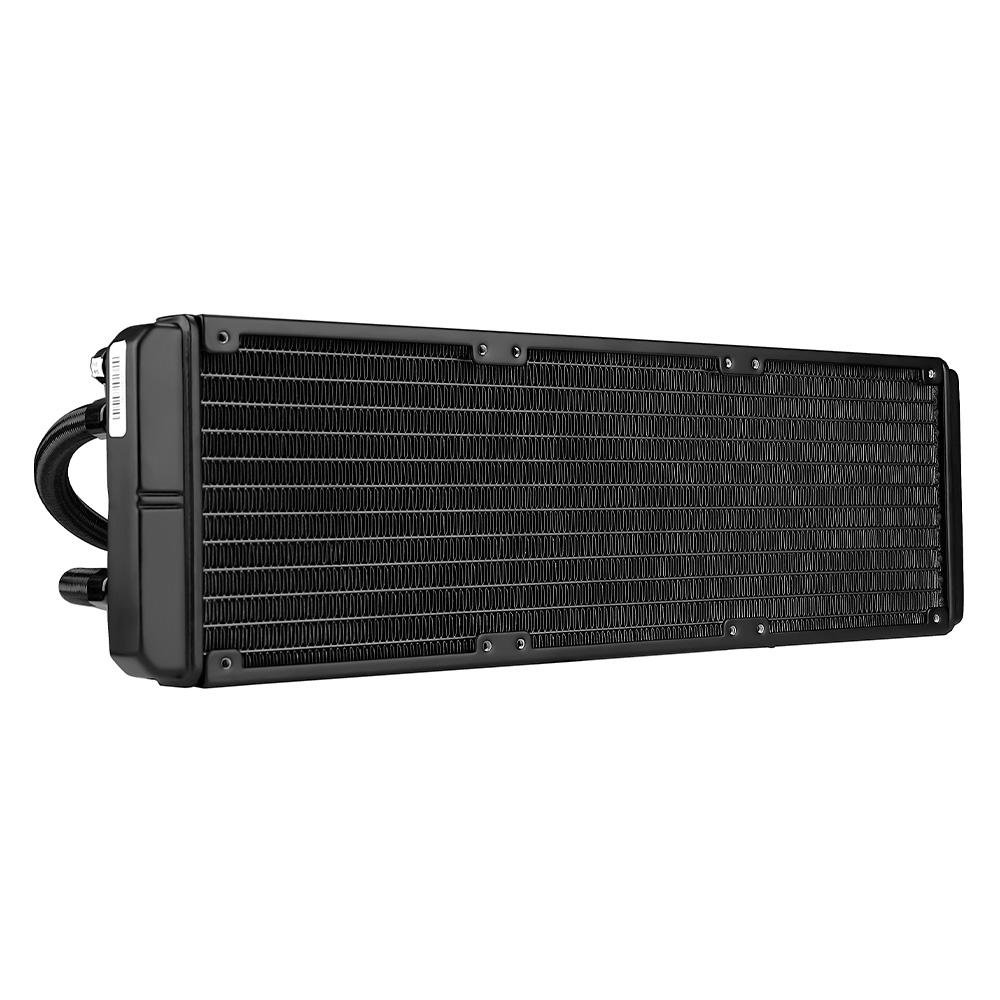 Water Cooler Rise Mode Aura Ice Black, ARGB, 360mm, AMD/Intel, Preto - RM-WAIB-06-ARGB Water Cooler Rise Mode Aura Ice Black, ARGB, 360mm, AMD/Intel, Preto - RM-WAIB-06-ARGB