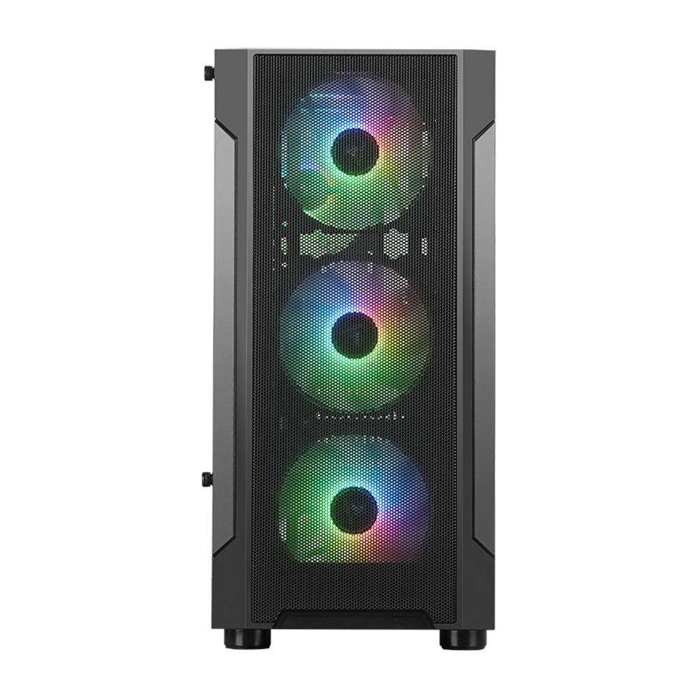 Gabinete Gamer Segotep Flexi 3, Mid Tower, ATX, Lateral em Vidro, Preto - SEG-CASE-FLX3B-WW Gabinete Gamer Segotep Flexi 3, Mid Tower, ATX, Lateral em Vidro, Preto - SEG-CASE-FLX3B-WW