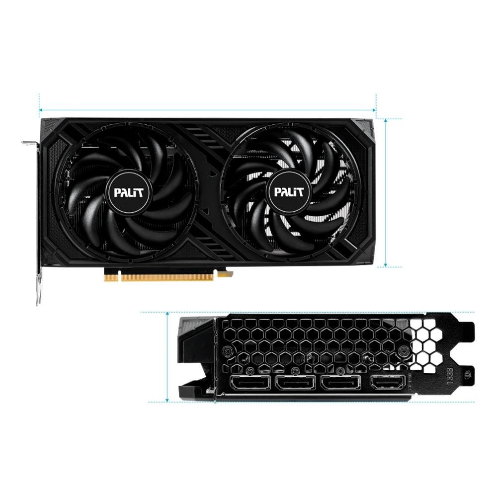 Placa de Video RTX 4060 Dual | KaBuM!