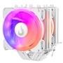 Air Cooler Rise Mode G800, ARGB, AMD/Intel, 90mm, Branco - RM-ACG8-ARGB-W