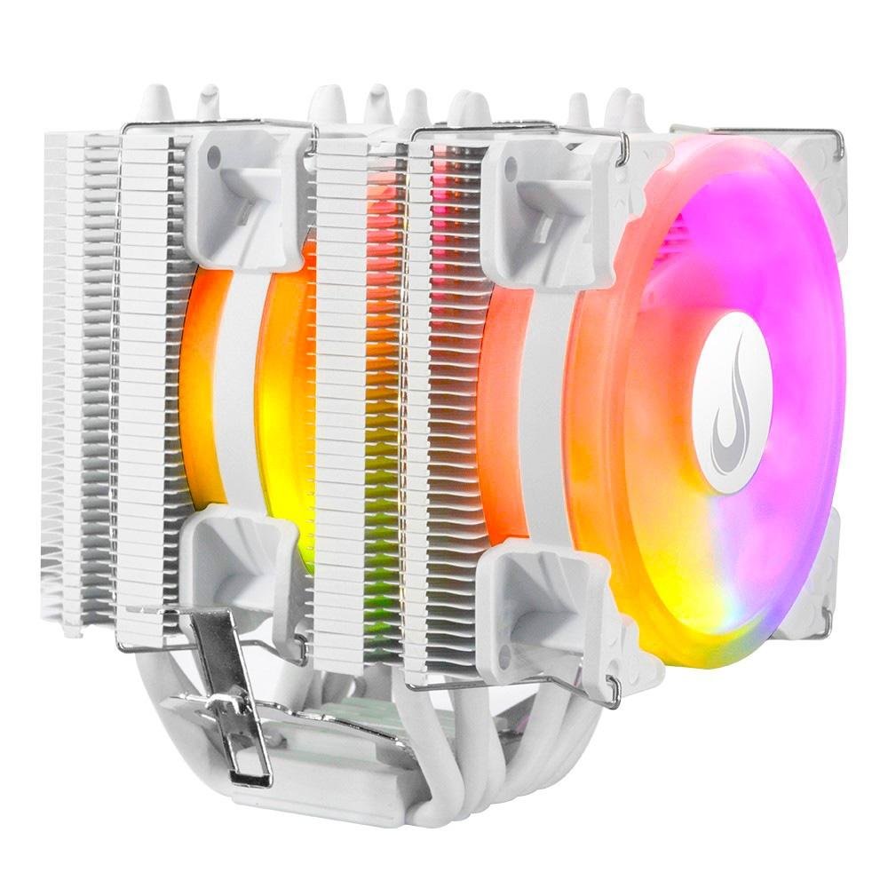 Air Cooler Rise Mode G800, ARGB, AMD/Intel, 90mm, Branco - RM-ACG8-ARGB-W