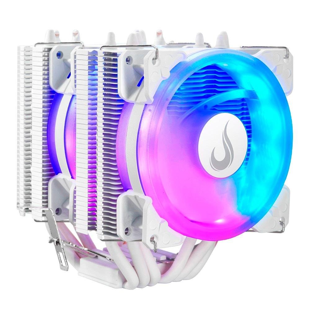 Air Cooler Rise Mode G800, ARGB, AMD/Intel, 90mm, Branco - RM-ACG8-ARGB-W