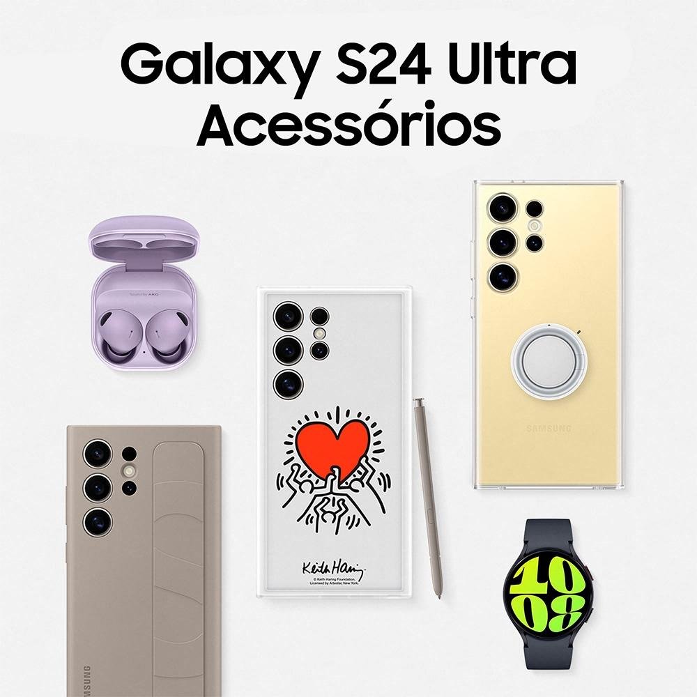 Kit Samsung Galaxy S24 Ultra + Watch6 BT | KaBuM!
