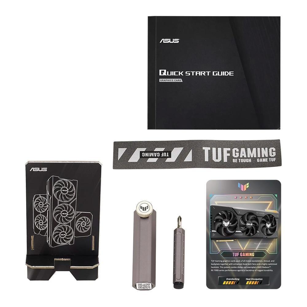 Placa de Vídeo TUF Gaming Radeon RX 7800 | KaBuM!