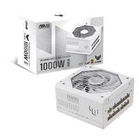 Fonte Asus TUF-GAMING-1000G-WHITE, 1000W, 80 Plus Gold, Branco, PCIe 5.0, Aura Sync - 90YE00S5-B0BA00