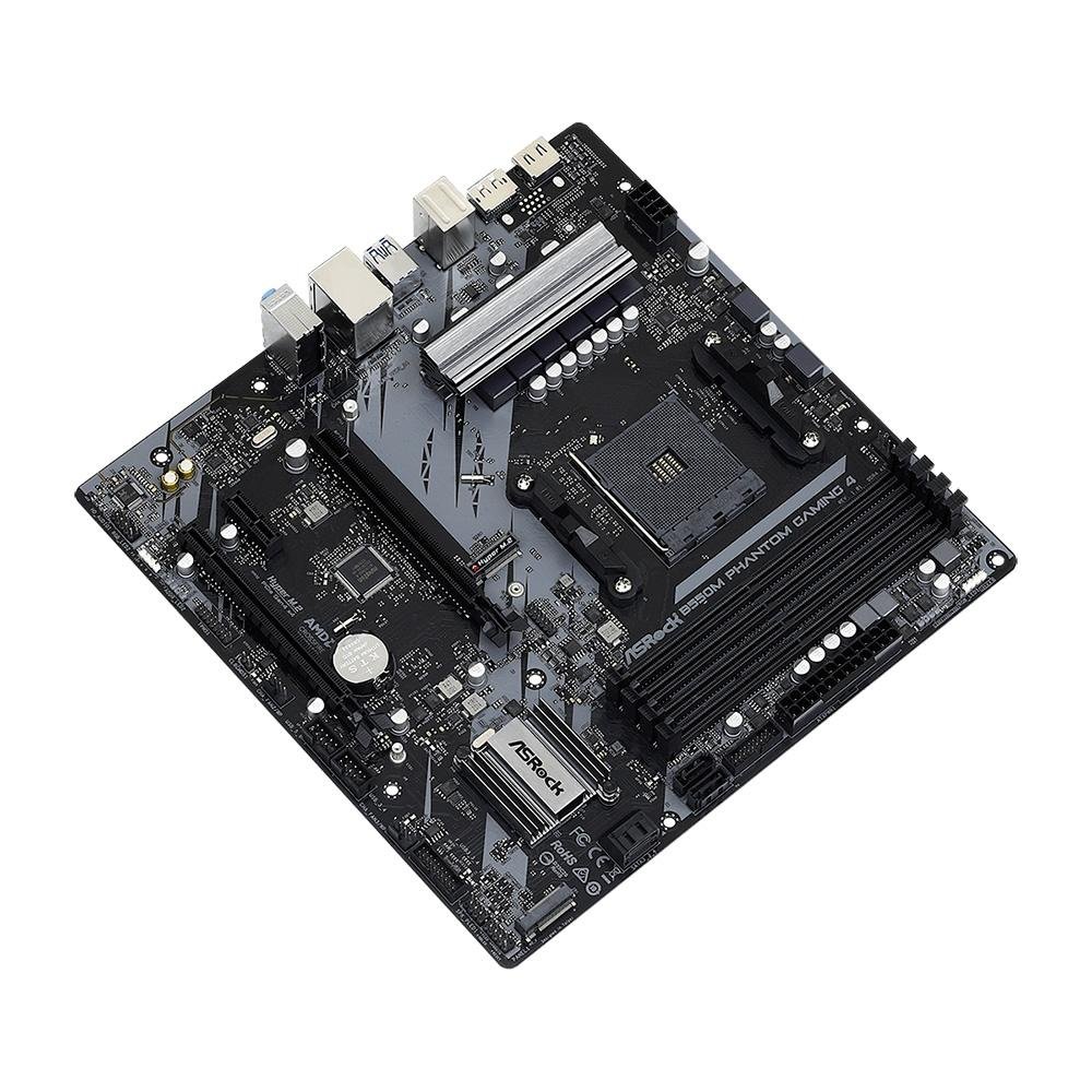 マザーボード Ryzen 7 3700x B550M Phantom Gaming 4 Placa Mãe ASRock B550M Phantom Gaming 4 | KaBuM!