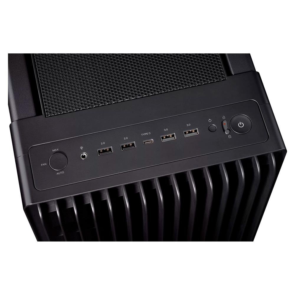 Gabinete Gamer Asus ProArt PA602, E-ATX, Full Tower, Lateral em Vidro Temperado, PWM 2x200mm e 1x 140mm Fan, Preto - 90DC00J0-B00000