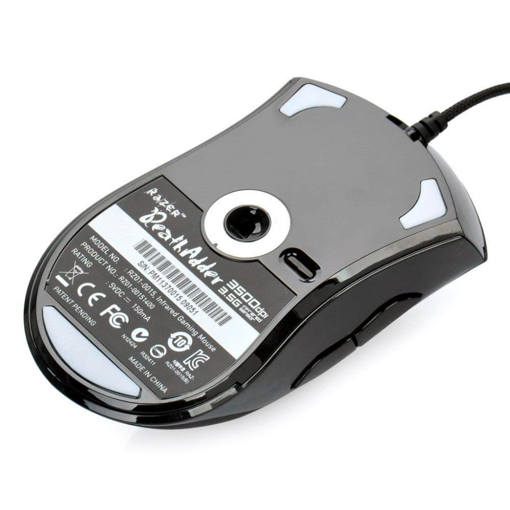 Mouse Gamer Razer Deathadder, LED Azul, 5 Botões, 3500DPI Mouse Gamer Razer Deathadder, LED Azul, 5 Botões, 3500DPI