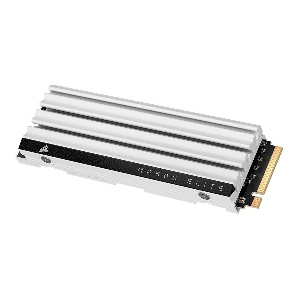 SSD Corsair MP600 Elite, 2TB, M.2 NVMe, Leitura 7000MB/s e Gravação 6500MB/s, Para PS5, Branco - CSSD-F2000GBMP600ECS SSD Corsair MP600 Elite, 2TB, M.2 NVMe, Leitura 7000MB/s e Gravação 6500MB/s, Para PS5, Branco - CSSD-F2000GBMP600ECS
