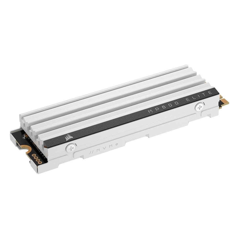 SSD Corsair MP600 Elite, 2TB, M.2 NVMe, Leitura 7000MB/s e Gravação 6500MB/s, Para PS5, Branco - CSSD-F2000GBMP600ECS SSD Corsair MP600 Elite, 2TB, M.2 NVMe, Leitura 7000MB/s e Gravação 6500MB/s, Para PS5, Branco - CSSD-F2000GBMP600ECS