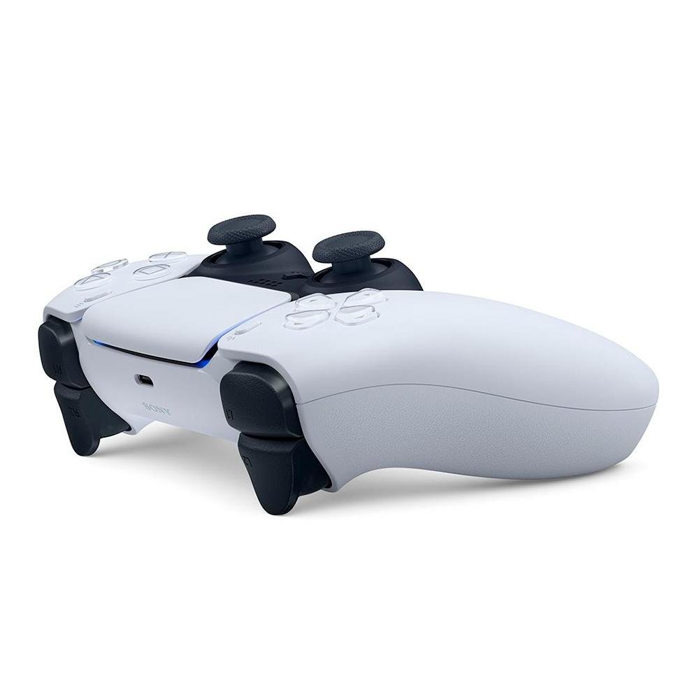 Console Sony PlayStation 5 Slim, Branco com 2 Controles Sony DualSense PS5 Sem Fio, Branco e 2 Jogos