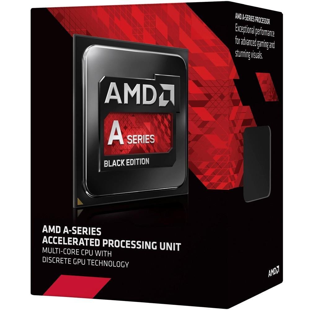 Processador AMD A6 7400K Kaveri, Black Edition, Cache 1MB, 3.5GHz (3.9GHz Max Turbo), FM2+ AD740KYBJABOX Processador AMD A6 7400K Kaveri, Black Edition, Cache 1MB, 3.5GHz (3.9GHz Max Turbo), FM2+ AD740KYBJABOX