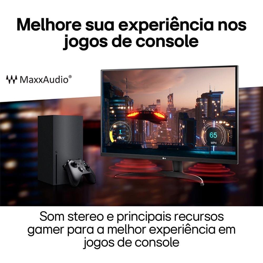 Monitor Profissional LG 32", 4K, 60Hz, 4ms, VA, FreeSync, HDR10, Som Integrado - 32UR500-B Monitor Profissional LG 32", 4K, 60Hz, 4ms, VA, FreeSync, HDR10, Som Integrado - 32UR500-B