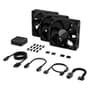 Kit com 3 Ventoinhas Corsair iCUE LINK RX120, 120mm, Preto - CO-9051010-WW