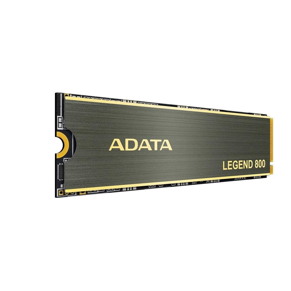 SSD ADATA M.2 2280, 1TB, NVME, PCIe gen 4x4, Leitura: 3.500MB/s e Gravação: 2.800MB/s, Preto - ALEG-800-1000GCS