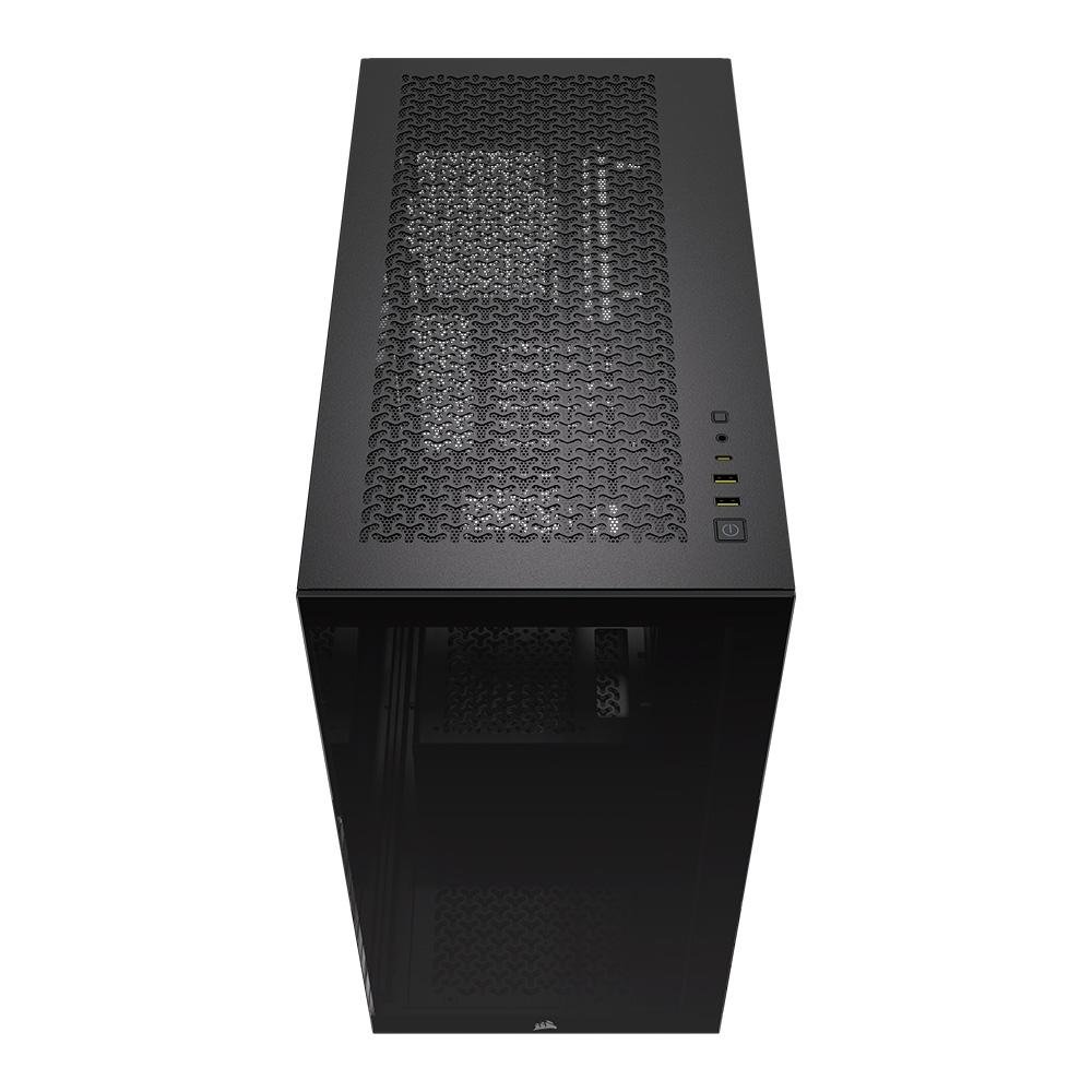Gabinete Gamer Corsair 3500X Mid Tower, E-ATX, Frontal e Lateral em Video Temperado, Sem FANs, Preto - CC-9011276-WW Gabinete Gamer Corsair 3500X Mid Tower, E-ATX, Frontal e Lateral em Video Temperado, Sem FANs, Preto - CC-9011276-WW