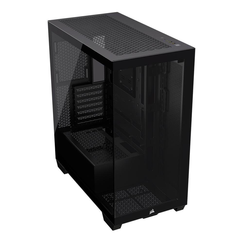 Gabinete Gamer Corsair 3500X Mid Tower, E-ATX, Frontal e Lateral em Video Temperado, Sem FANs, Preto - CC-9011276-WW Gabinete Gamer Corsair 3500X Mid Tower, E-ATX, Frontal e Lateral em Video Temperado, Sem FANs, Preto - CC-9011276-WW