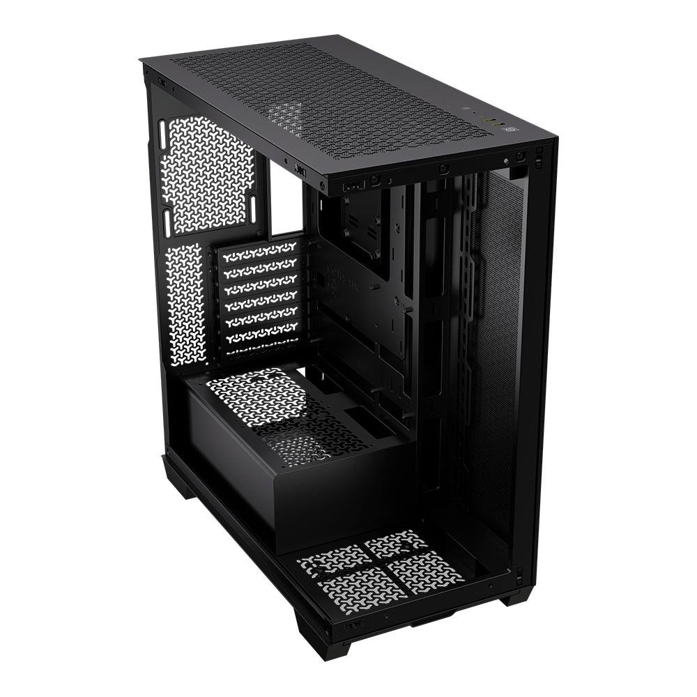 Gabinete Gamer Corsair 3500X Mid Tower, E-ATX, Frontal e Lateral em Video Temperado, Sem FANs, Preto - CC-9011276-WW Gabinete Gamer Corsair 3500X Mid Tower, E-ATX, Frontal e Lateral em Video Temperado, Sem FANs, Preto - CC-9011276-WW