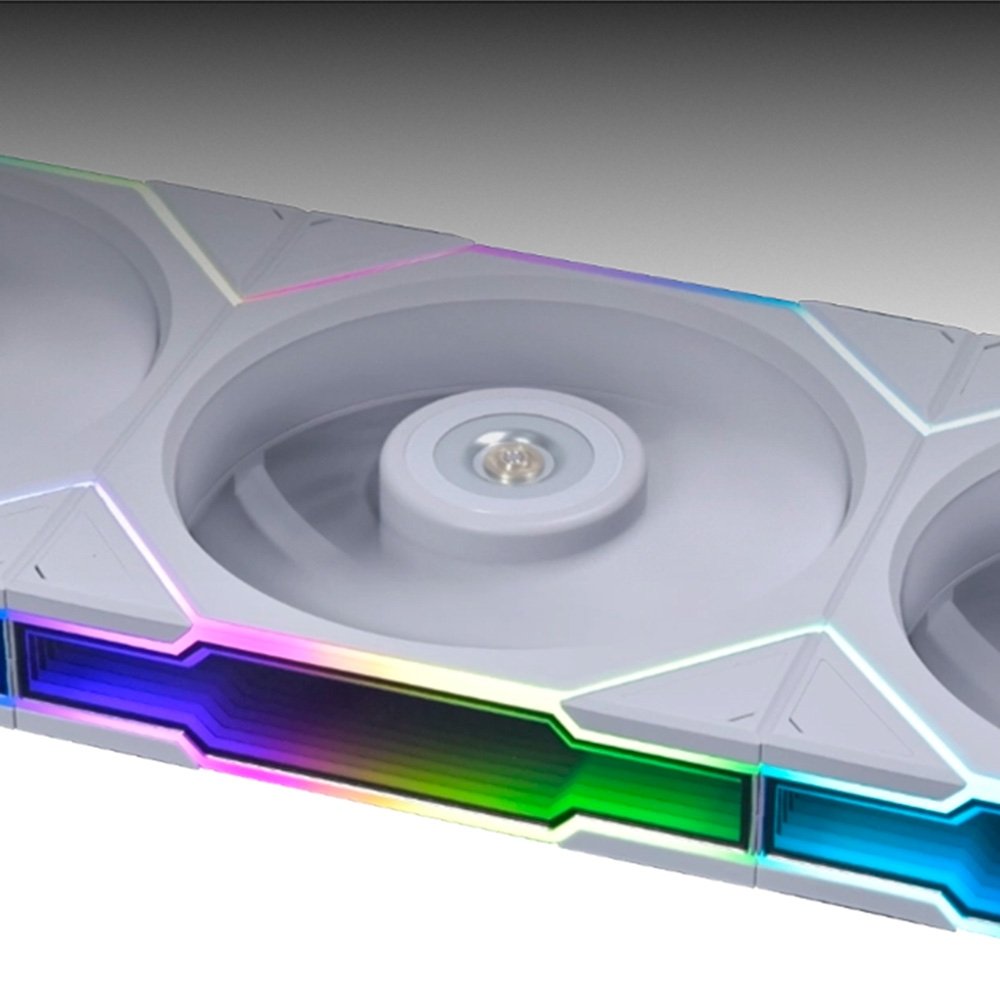 Ventoinha Lian Li UNI FAN TL, 120mm, ARGB, Reverse Blade, Branca - 12RTL1W WHITE