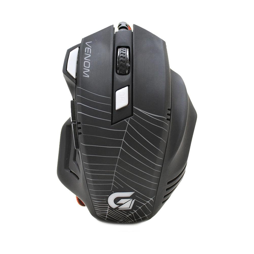 Mouse Gamer Fortrek USB Spider Venom OM704 Preto 55820 Mouse Gamer Fortrek USB Spider Venom OM704 Preto 55820