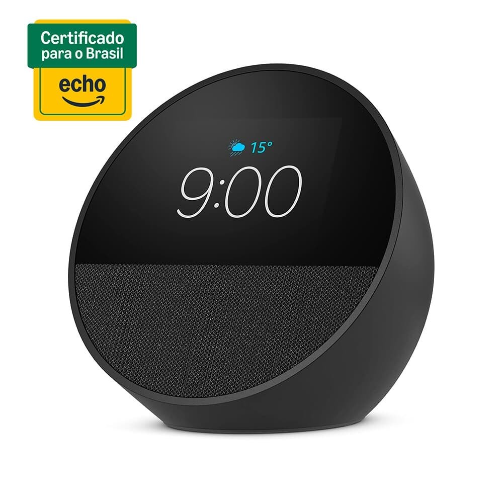 【新品未開封】Echo Spot Amazon エコースポット 2.8インチ Echo Spot Amazon Preto | KaBuM!