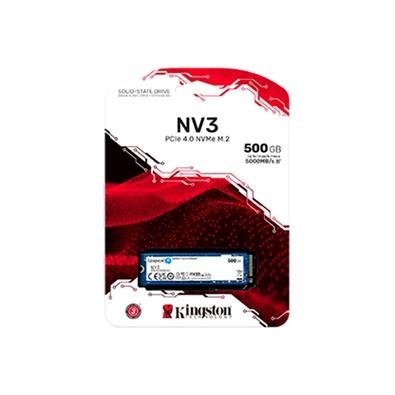 SSD Kingston 500GB M.2 2280 NV3 PCIe NVMe | KaBuM!
