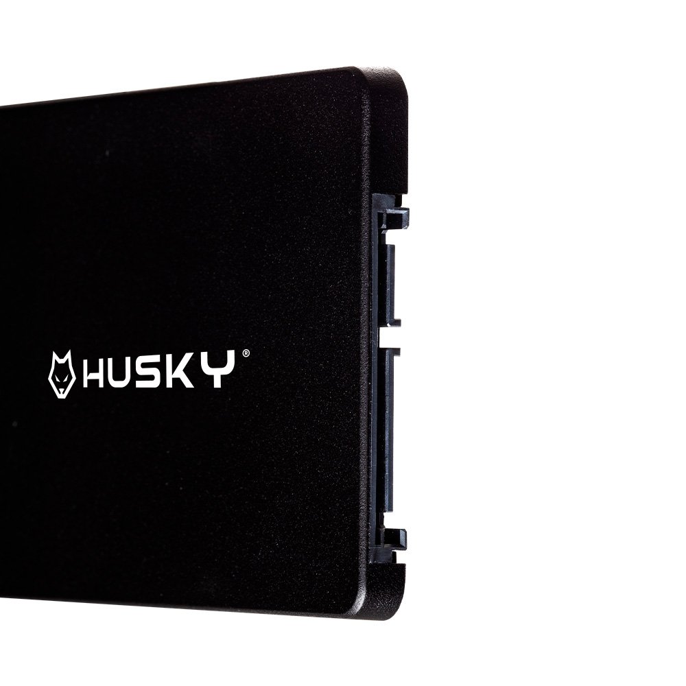 SSD Husky 128GB, SATA III, 2.5", Leitura 500MB/s, Gravação 450MB/s, Preto - HSSD001128
