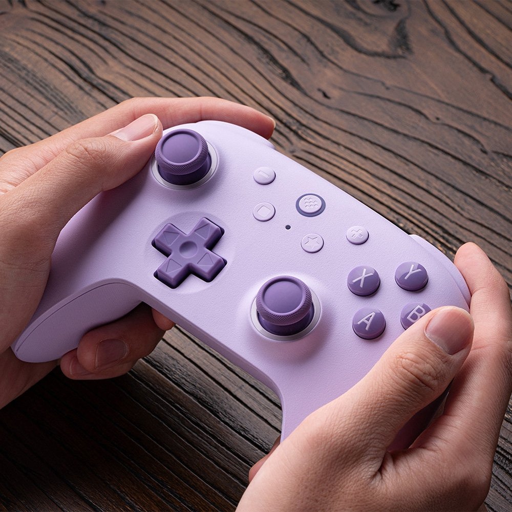 Controle Wireless 8BitDo Ultimate 2C, Roxo - 81HD01 Controle Wireless 8BitDo Ultimate 2C, Roxo - 81HD01