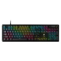 Teclado Gamer Mecânico Corsair K70 Core RGB, Teclas lineares Corsair Red, Preto - CH-910971E-NA