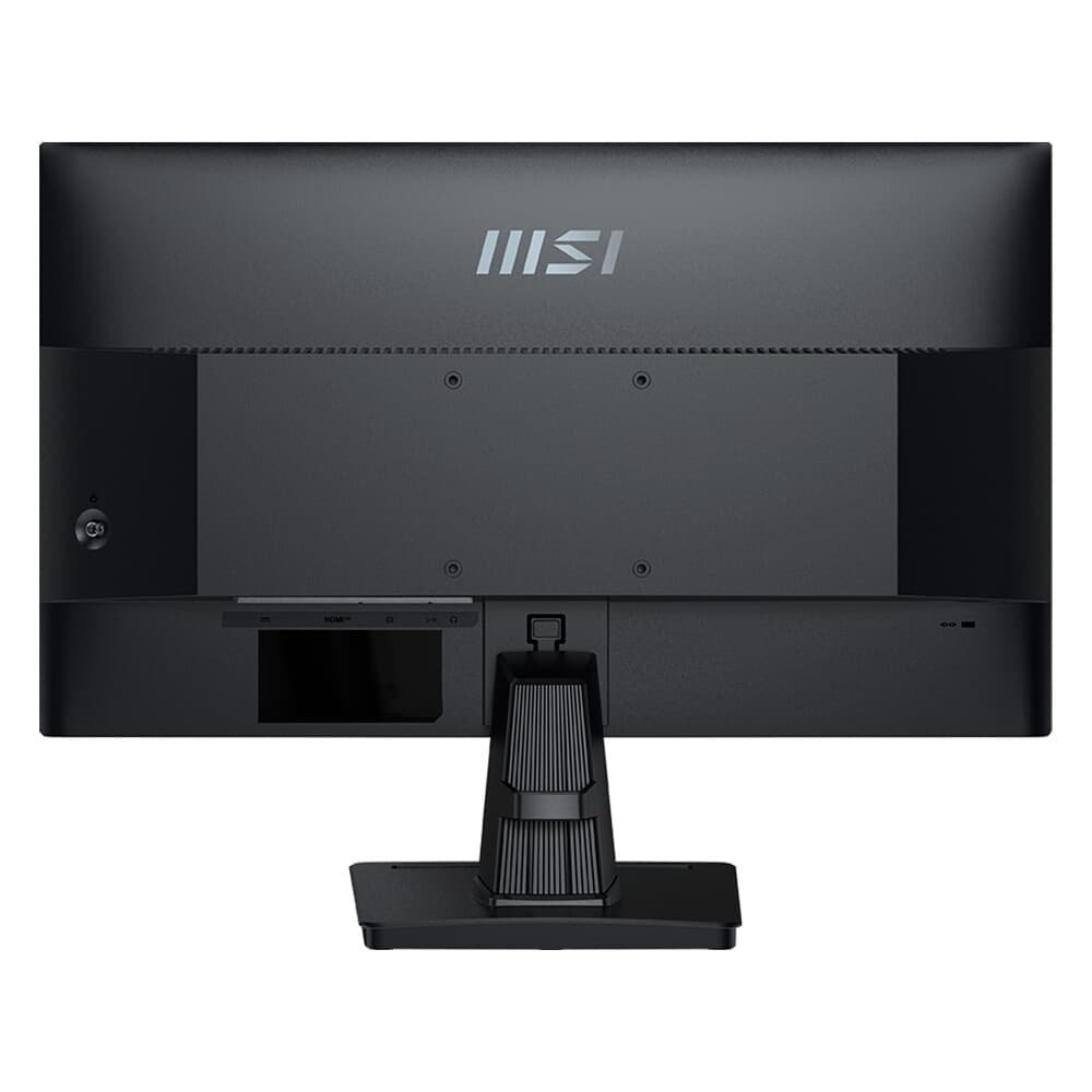 Monitor MSI PRO MP275 27" FHD, Tela Flat, IPS, 100Hz, 1ms, HDMI e VGA, Anti-reflexo, Alto-falantes Embutidos, Preto - 9S6-3PC3CM-001