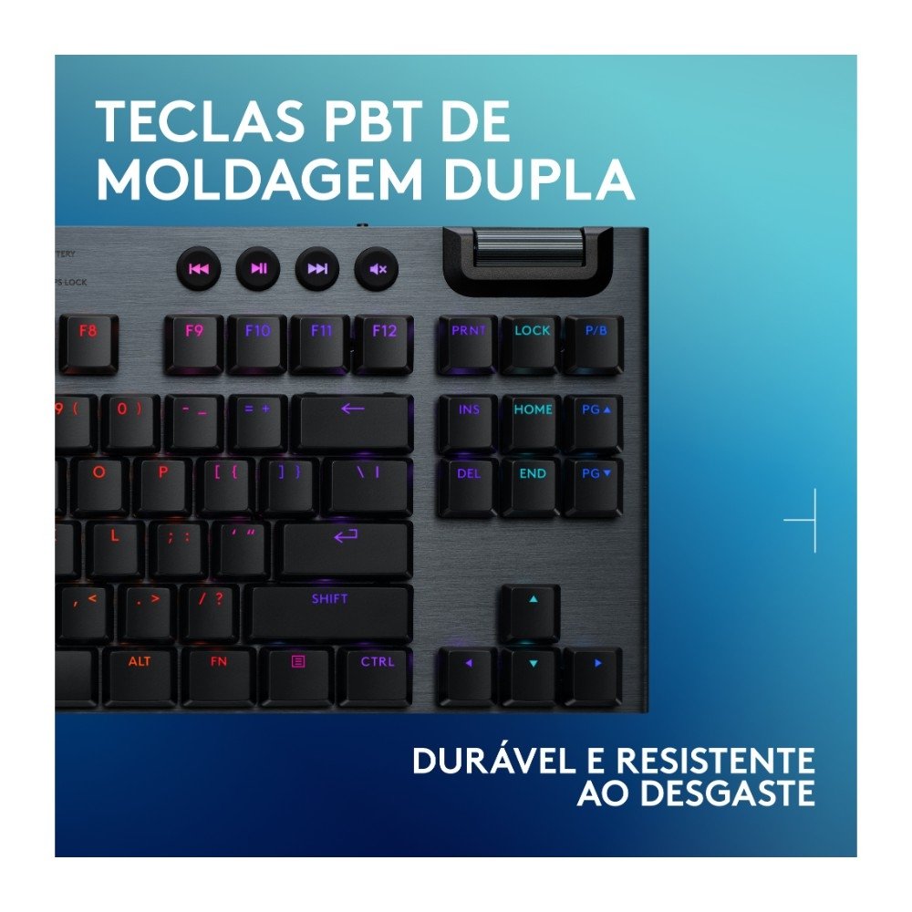 Logicool G915 X TKL LIGHTSPEED タクタイル Teclado Logitech G915 X Lightspeed TKL | KaBuM!