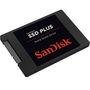 SSD Sandisk PLUS 2.5 SATA 3.0 (6 Gb/s) 240GB Leituras: 520MB/s e Gravações: 350MB/s - SDSSDA-240G-G25