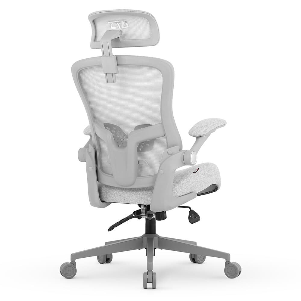 Cadeira de Escritório Ergonômica DT3 Vita Super H, Até 110Kg, Com Apoio de Cabeça, Cinza - 14392-9 Cadeira de Escritório Ergonômica DT3 Vita Super H, Até 110Kg, Com Apoio de Cabeça, Cinza - 14392-9