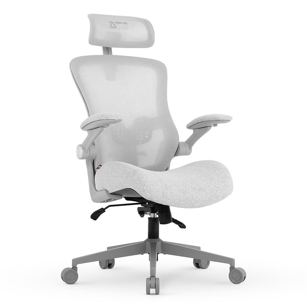 Cadeira de Escritório Ergonômica DT3 Vita Super H, Até 110Kg, Com Apoio de Cabeça, Cinza - 14392-9 Cadeira de Escritório Ergonômica DT3 Vita Super H, Até 110Kg, Com Apoio de Cabeça, Cinza - 14392-9