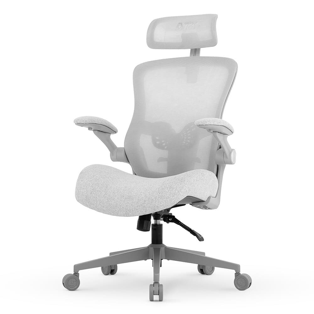 Cadeira de Escritório Ergonômica DT3 Vita Super H, Até 110Kg, Com Apoio de Cabeça, Cinza - 14392-9 Cadeira de Escritório Ergonômica DT3 Vita Super H, Até 110Kg, Com Apoio de Cabeça, Cinza - 14392-9