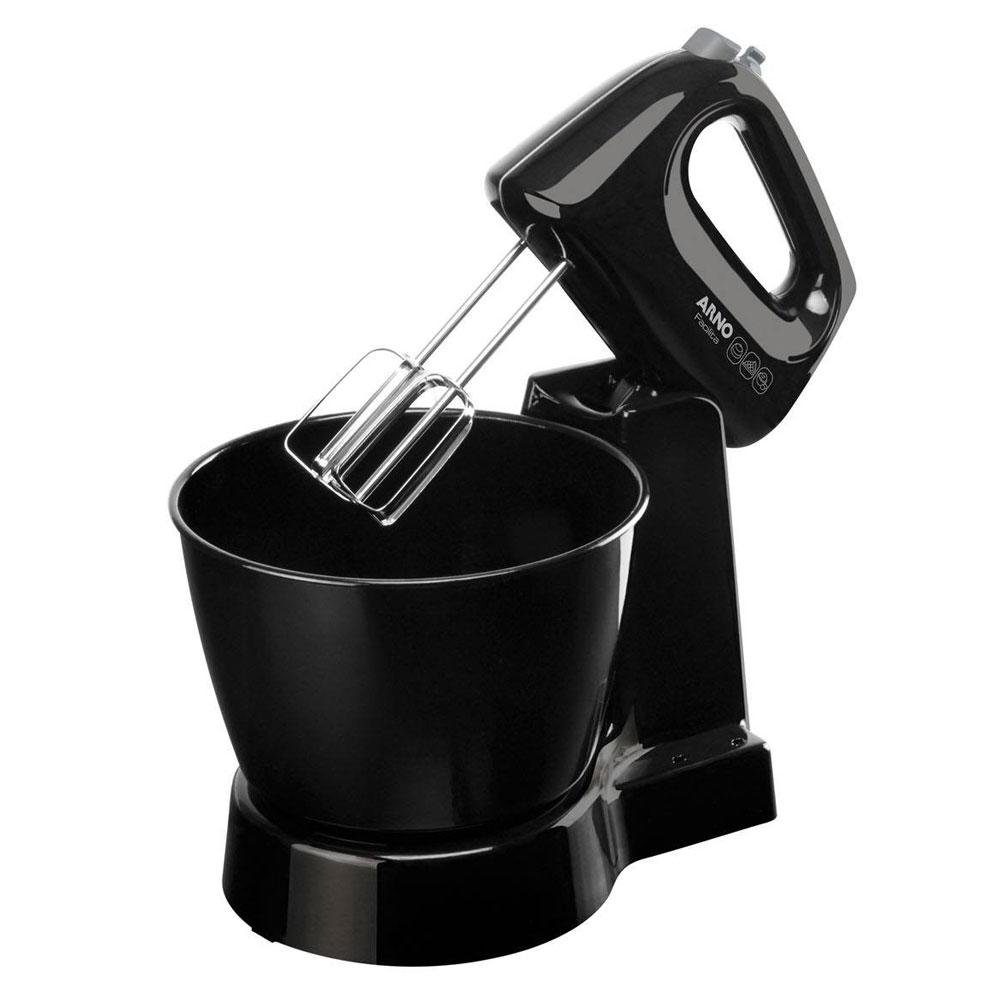 Batedeira Arno Facilita c/ 2 Tijelas SX16 127v Preto SX1518B1 Batedeira Arno Facilita c/ 2 Tijelas SX16 127v Preto SX1518B1