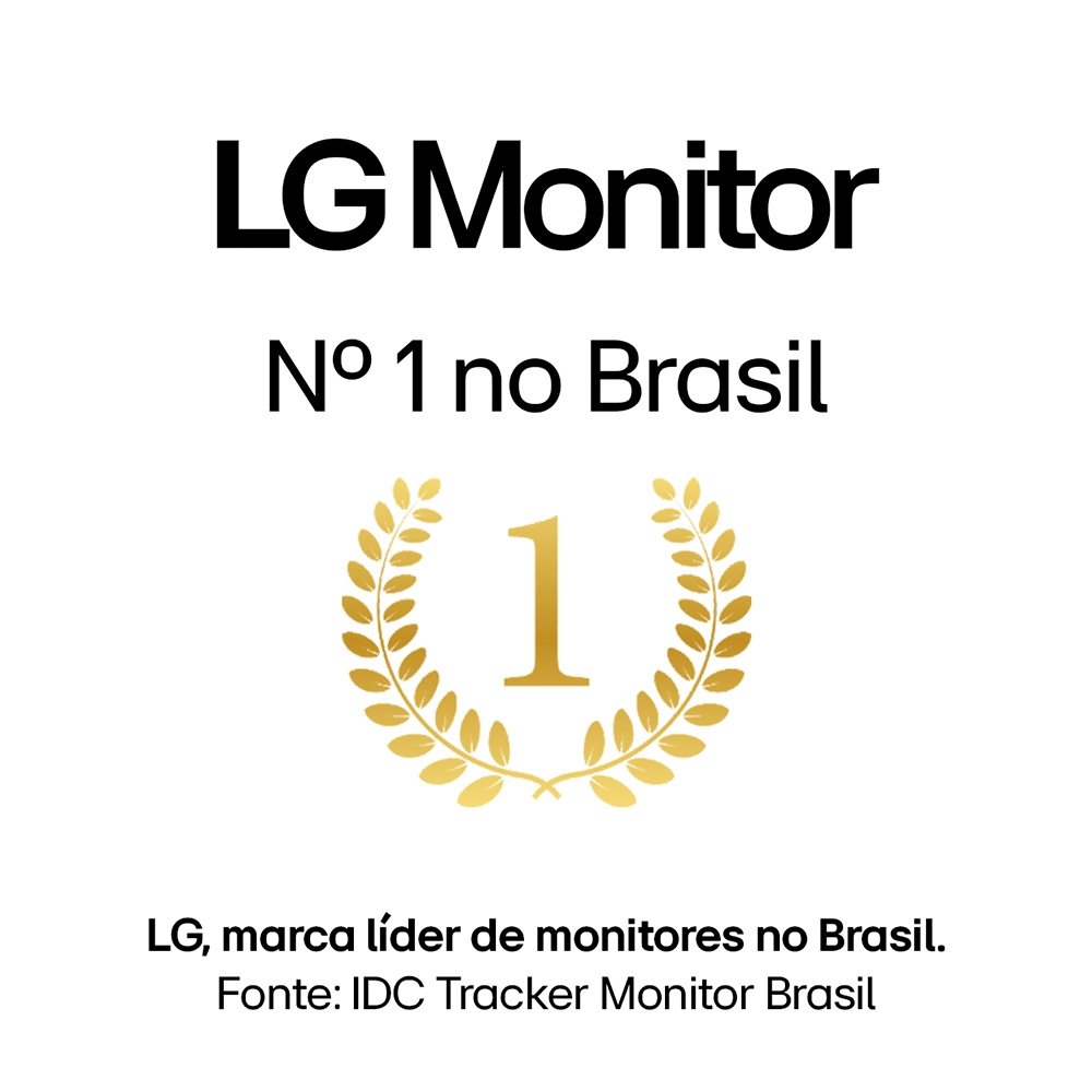 Monitor Gamer LG 29", FHD, UltraWide, 100Hz, 1ms, IPS, USB-C, Som Integrado - 29WQ600B-W.AWZM Monitor Gamer LG 29", FHD, UltraWide, 100Hz, 1ms, IPS, USB-C, Som Integrado - 29WQ600B-W.AWZM