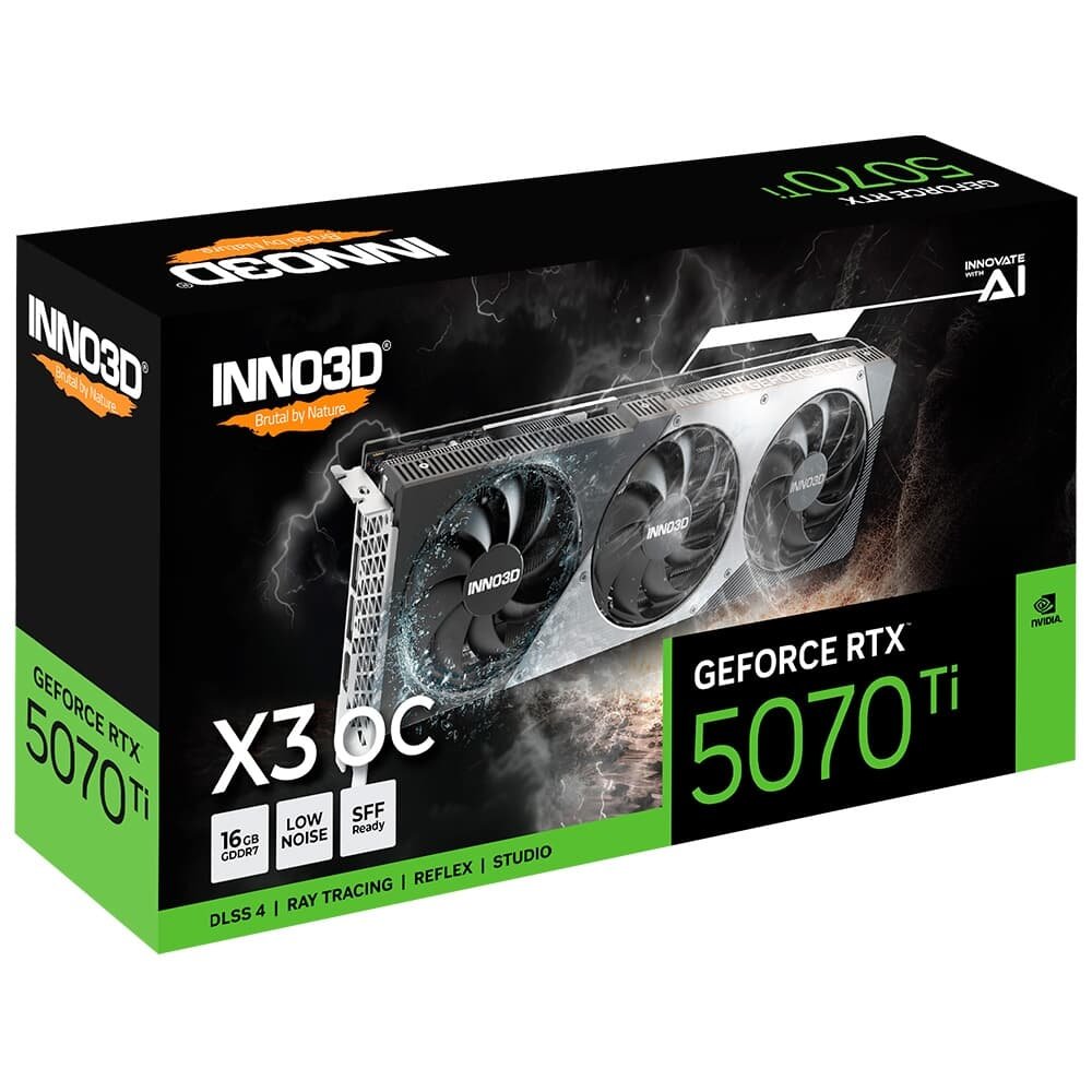 Placa de Video RTX5070 Ti X3 OC | KaBuM!