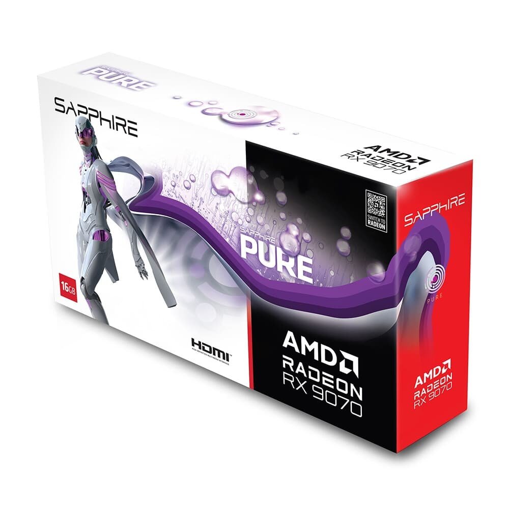 グラフィックボード・グラボ・ビデオカード SAPPHIRE PURE Radeon RX 9070 GAMING OC Gpu Sapphire Pure Radeon Rx 9070 Xt Gaming Oc 16gb Gddr6