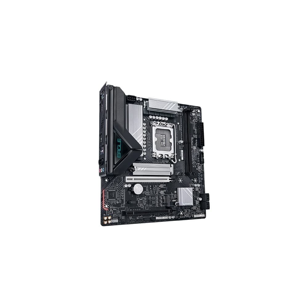 Placa Mãe Gigabyte B860M EAGLE WIFI6, Intel, Micro ATX, DDR5, RGB, Wi-Fi 6, Bluetooth, Preto - B86MEGW-00