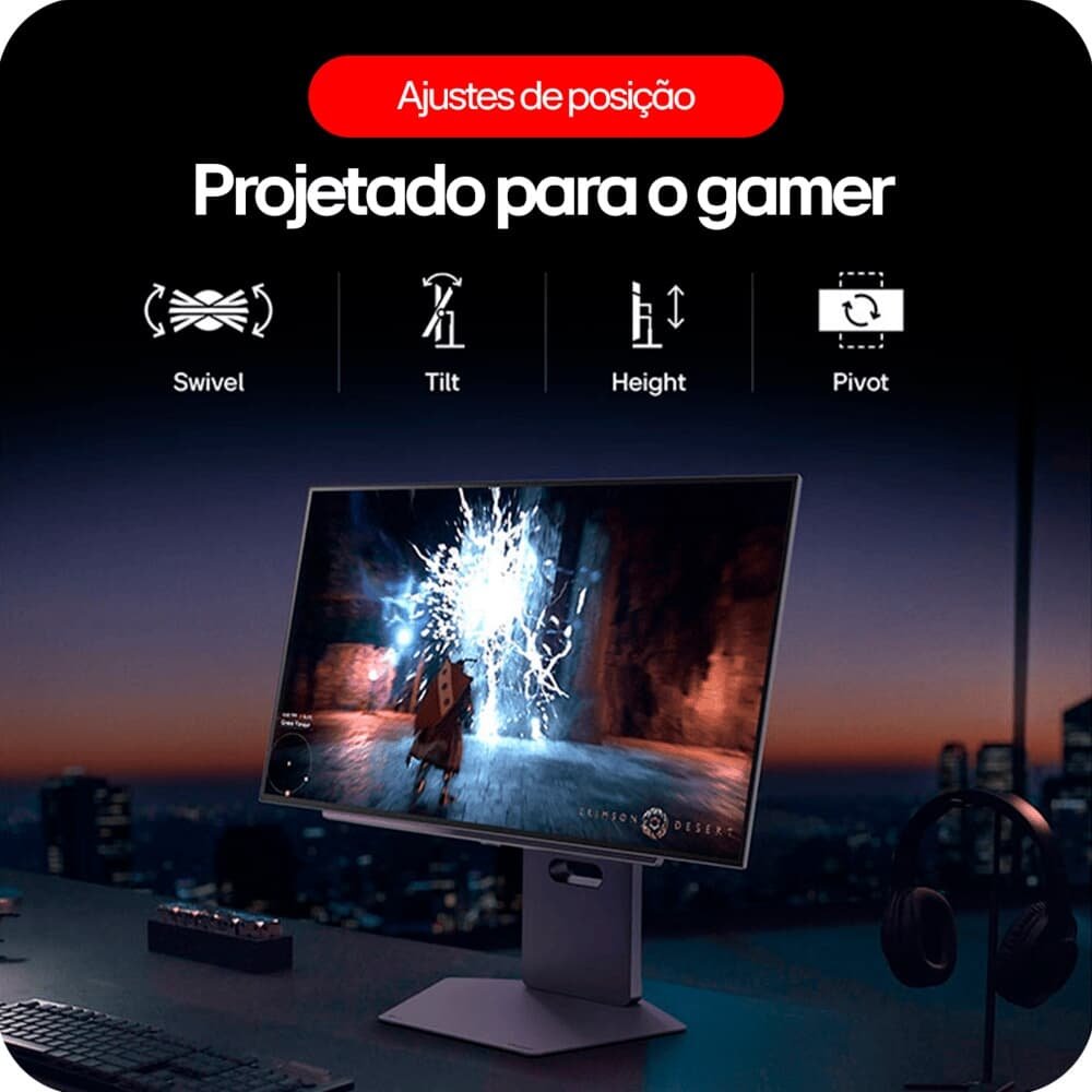 Monitor OLED 27GX790A QHD 480Hz | KaBuM!